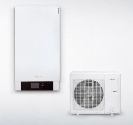 Split tipi ısı pompası Vitocal 100-S: alıştığınız gibi yüksek Viessmann yapı kalitesi ve verimliliği ile cazip fiyatlı enerji üreticisi.